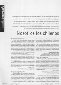 Nosotros los chilenos  [artículo]