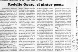 Rodolfo Opazo, el pintor poeta  [artículo]