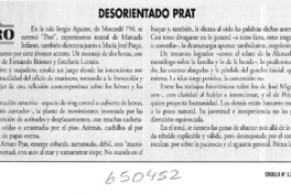 Desorientado Prat  [artículo] Italo Passalacqua C.