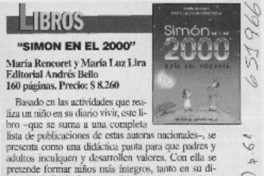 "Simón en el 2000"  [artículo]