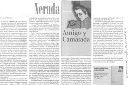Neruda  [artículo] Mauricio Herrera