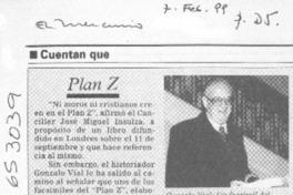 Plan Z  [artículo]