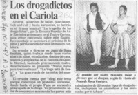 Los Drogadictos en el Cariola  [artículo].