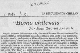 "Homo chilensis"