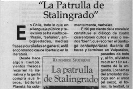 "La patrulla de Stalingrado"  [artículo] Arisco.