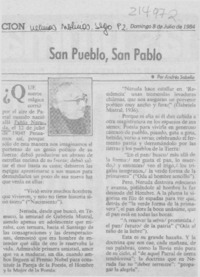 San Pueblo, San Pablo