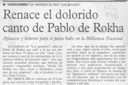 Renace el dolorido canto de Pablo de Rokha