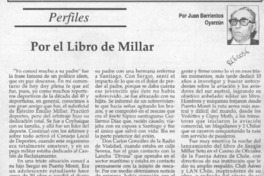 Por el libro de Millar  [artículo] Juan Barrientos Oyarzún.