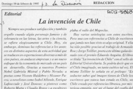 La invención de Chile  [artículo] T. C.
