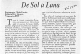 De sol a luna  [artículo] H. R. Cortés.
