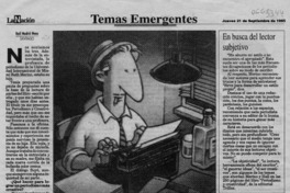 Creatividad a diario  [artículo] Raúl Madrid Meza.