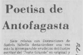 Poesía de Antofagasta