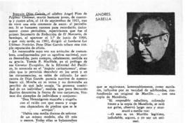 Páginas chilenas  [artículo] Andrés Sabella.