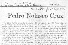 Pedro Nolasco Cruz