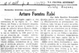 Arturo Fuentes Rabé.