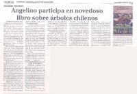 Angelino participa en novedoso libro sobre árboles chilenos