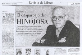 El desparpajo de Hinojosa (entrevista)