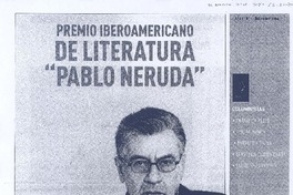 Premio iberoamericano de literatura "Pablo Neruda"