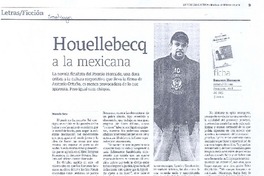 Houellebecq a la mexicana