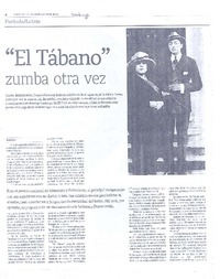 "El Tábano" zumba otra vez
