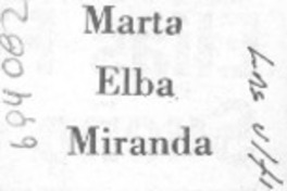 Marta Elba Miranda