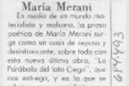 María Merani