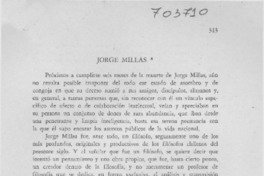 Jorge Millas
