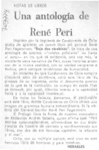 Una antología de René Peri