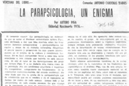La parapsicología, un enigma