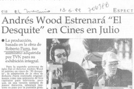 Andrés Wood estrenará "El desquite" en cines en julio.