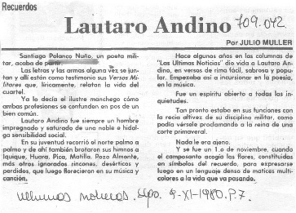 Lautaro Andino