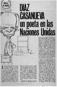 Díaz Casanueva un poeta en las naciones unidas : [entrevistas]