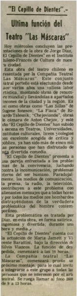 "El Cepillo de Dientes".