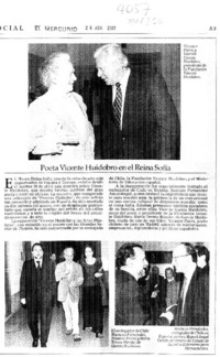 Poeta Vicente Huidobro en el Reina Sofía