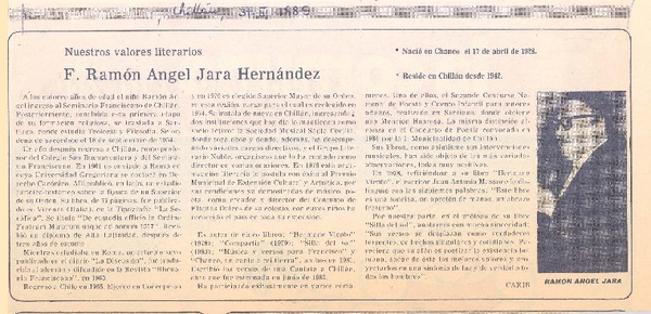 F. Ramón Angel Jara Hernández