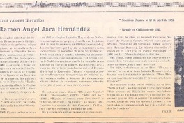 F. Ramón Angel Jara Hernández