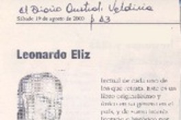 Leonardo Eliz