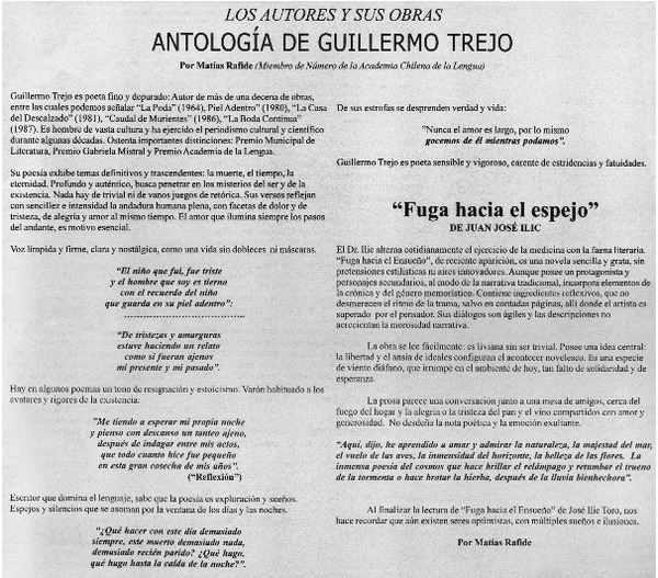 Antología de Guillermo Trejo