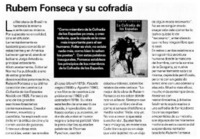 Rubem Fonseca y su cofradía