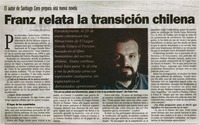 Franz relata la transición chilena [entrevistas]