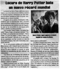 Locura de Harry Potter bate un nuevo récord mundial.