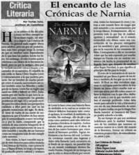 El encanto de las Crónicas de Narnia