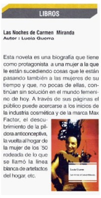 Las Noches de Carmen Miranda.