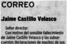 Jaime Castillo Velasco