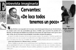 Cervantes: "De loco todos tenemos un poco"