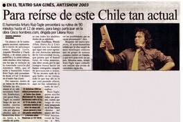 Para reírse de este Chile tan actual