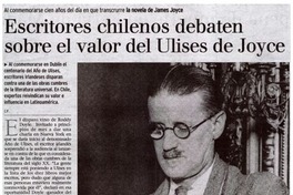 Escritores chilenos debaten sobre el valor del Ulises de Joyce