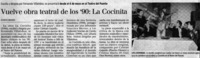Vuelve obra teatral de los '90, La Cocinita