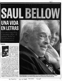 Saul Bellow una vida en letras