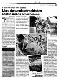 Libro denuncia atrocidades contra indios amazónicos